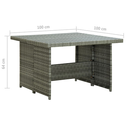 6 Piece Outdoor Rattan Lounge Set Cushions | HomeAndLiving