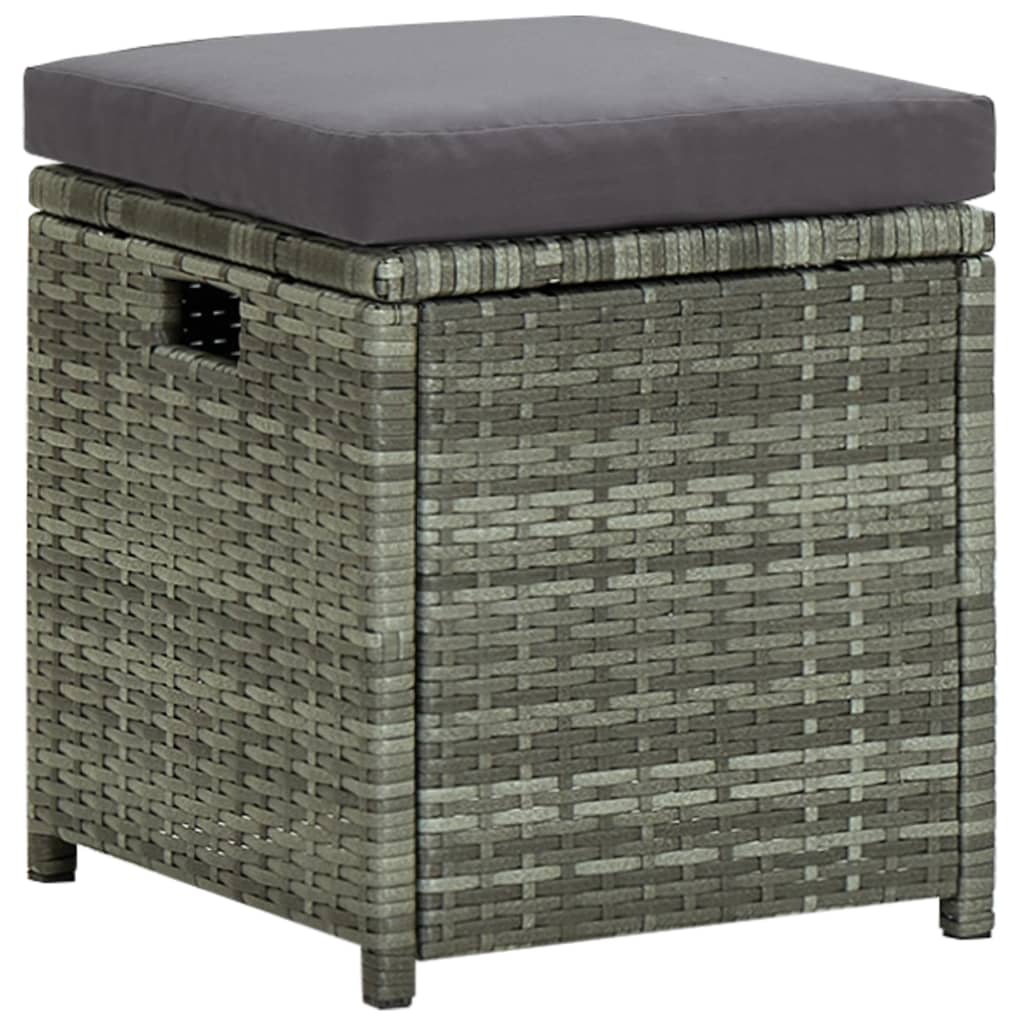 6 Piece Outdoor Rattan Lounge Set Cushions | HomeAndLiving