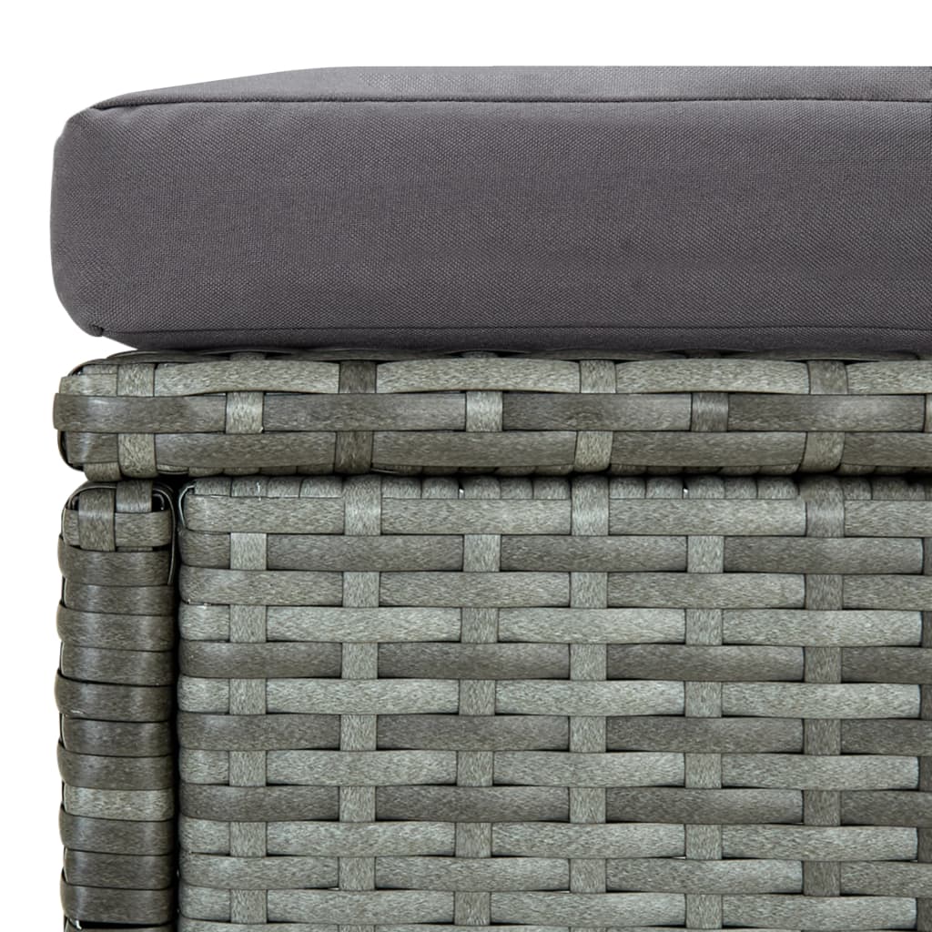 6 Piece Outdoor Rattan Lounge Set Cushions | HomeAndLiving