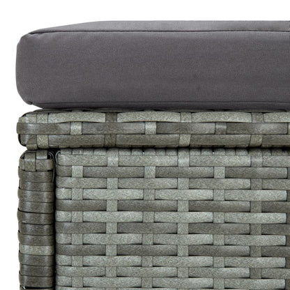 6 Piece Outdoor Rattan Lounge Set Cushions | HomeAndLiving