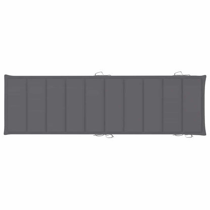 Minimalist Garden Sun Lounger with Cushion Relaxing Seating Summer 