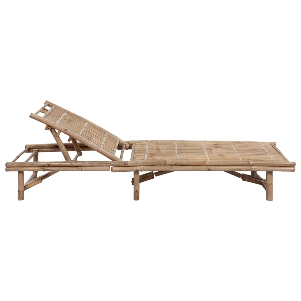 Garden Sun Lounger with Cushion