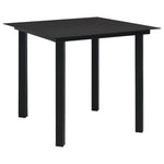 Elegant 3 Piece Outdoor Dining Set Indoor Outdoor Use Patio Relax