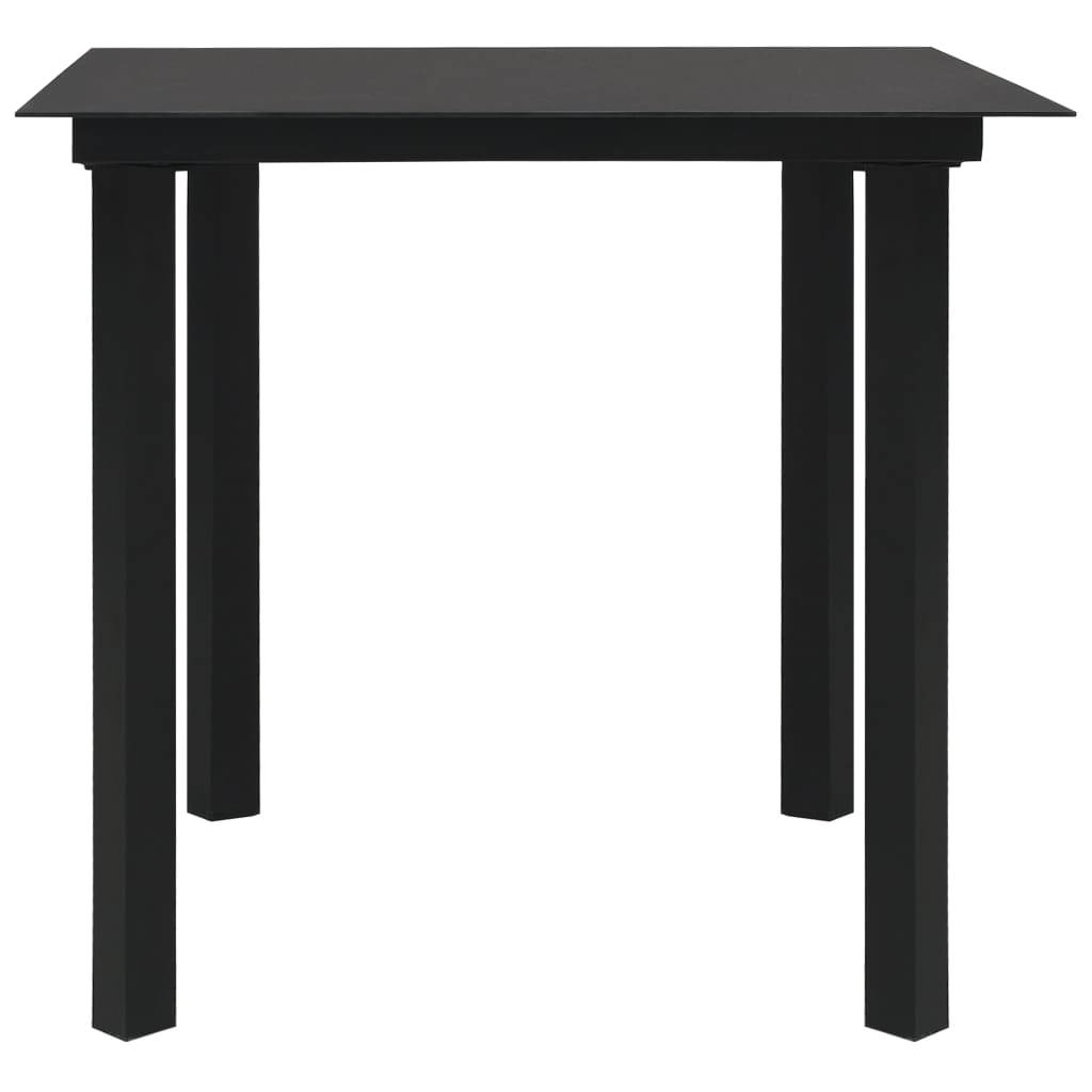 Minimalist 3 Piece Outdoor Dining Set Living Space Upgrade Essentials 