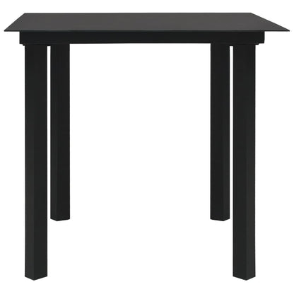 Minimalist 3 Piece Outdoor Dining Set Living Space Upgrade Essentials 