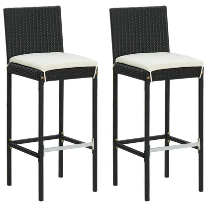 Functional 3 Piece Garden Bar Set Indoor Outdoor Use Urban Style 