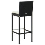 Modern 3 Piece Outdoor Bar Set Home Decor Accent Garden Leisure