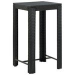 Modern 3 Piece Outdoor Bar Set Home Decor Accent Garden Leisure