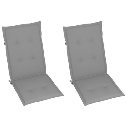 Space Saving Garden Chairs 2 pcs with Patio Setup Outdoor Living 
