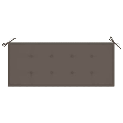 Minimalist Stacking Garden Bench with Cushion Lounge Area Modern Living 