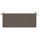 Minimalist Stacking Garden Bench with Cushion Lounge Area Modern Living