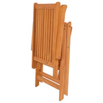 Garden Chairs 4 pcs with Cream Cushions Solid Teak Wood