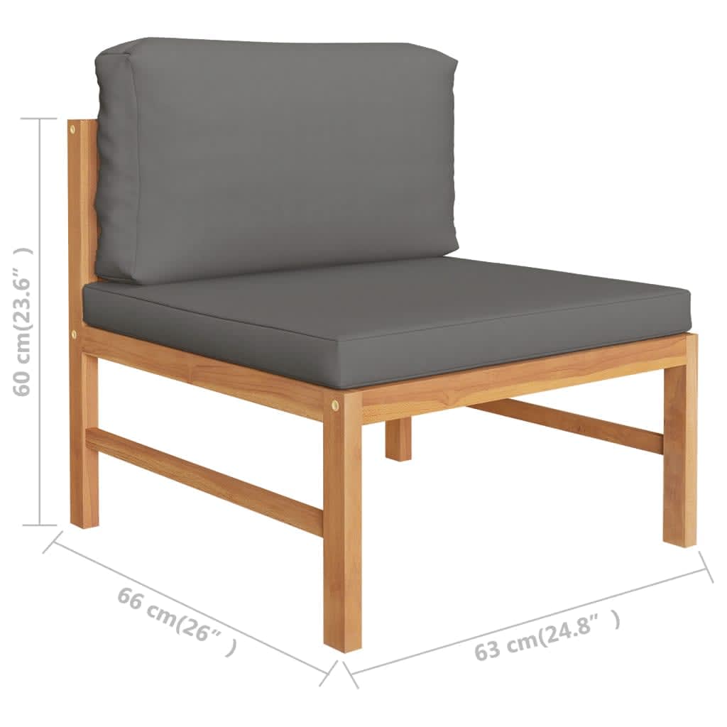 Minimalist 3 Piece Garden Lounge Set Garden Gathering Patio Relax 
