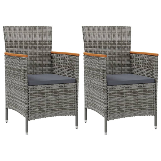 Minimalist Garden Dining Chairs 2 pcs Daily Living Essential Urban Style 