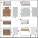 11-Piece Kitchen Cabinet Set White Engineered Wood | HomeAndLiving