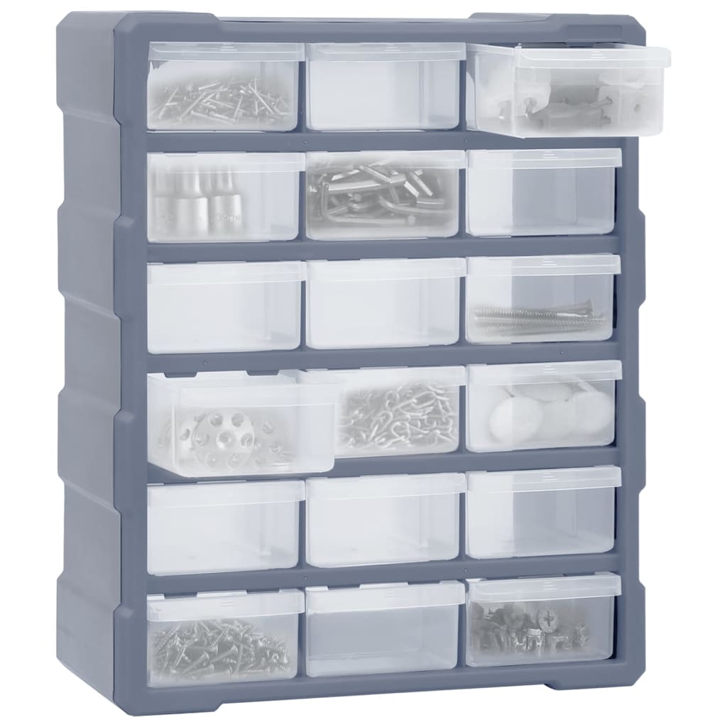 18-Drawer Parts Organiser Storage Cabinet | HomeAndLiving
