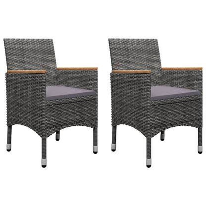 Elegant 3 Piece Garden Dining Set Relaxing Seating Outdoor Living 