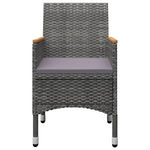 Elegant 3 Piece Garden Dining Set Relaxing Seating Outdoor Living