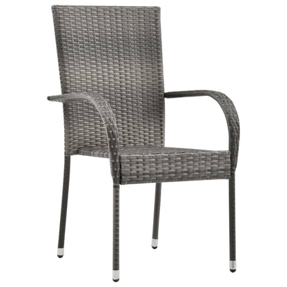 Space Saving 3 Piece Garden Dining Set Relaxing Seating Essentials 
