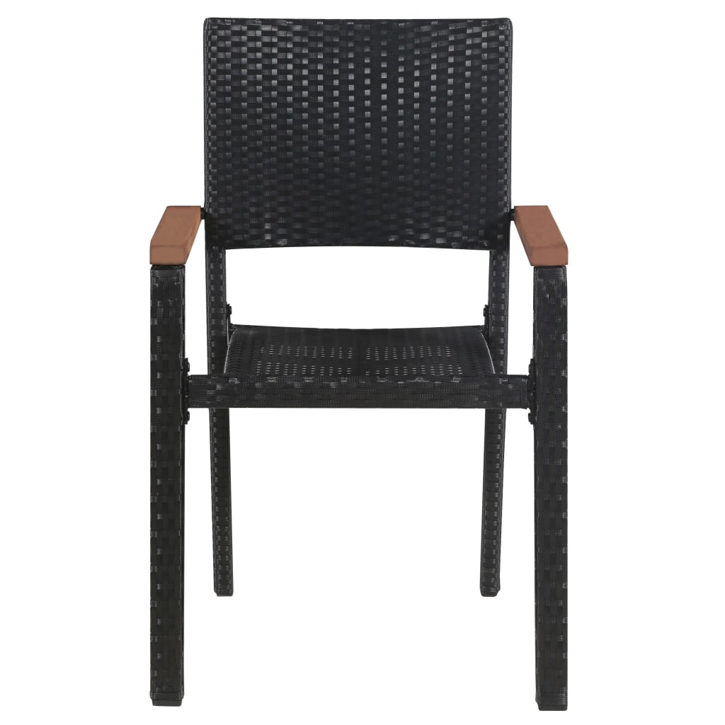 Modern 3 Piece Garden Dining Set Relaxing Seating Garden Leisure 