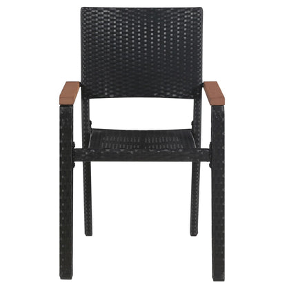 Modern 3 Piece Garden Dining Set Relaxing Seating Garden Leisure 