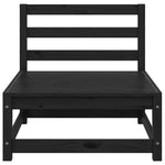Minimalist Garden Middle Sofas with Anthracite Outdoor Retreat Evening