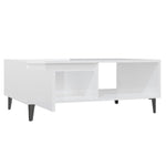 Coffee Table High Gloss White - Engineered Wood