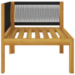 Minimalist 2 seater Garden Bench with Relaxing Seating Modern Living