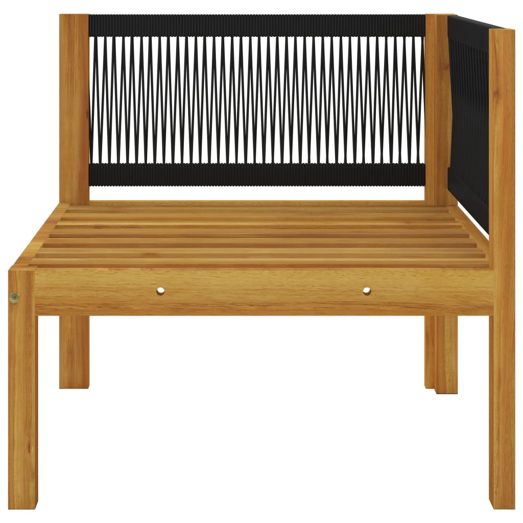 Minimalist 2 seater Garden Bench with Relaxing Seating Modern Living 