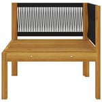Minimalist 2 seater Garden Bench with Relaxing Seating Modern Living