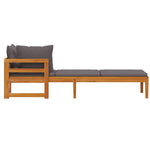 Elegant Sun Lounger with 1 Armrest Living Space Upgrade Modern Living