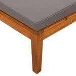 Elegant Sun Lounger with 1 Armrest Living Space Upgrade Modern Living