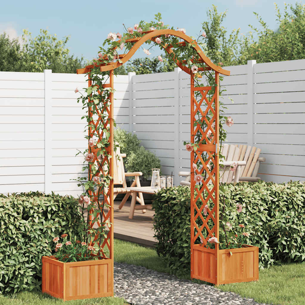 Firwood Garden Pergola Arch Planter Box | HomeAndLiving