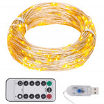 LED String with 150 LEDs Warm White 15 m