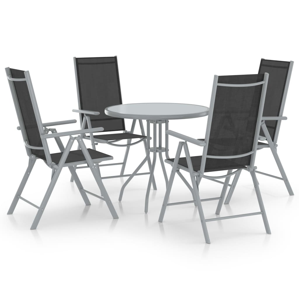 Durable 5 Piece Garden Dining Set Garden Gathering Urban Style 