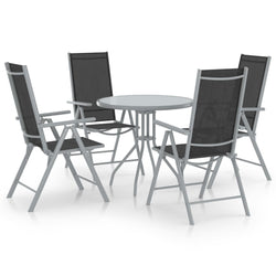 Durable 5 Piece Garden Dining Set Garden Gathering Urban Style 