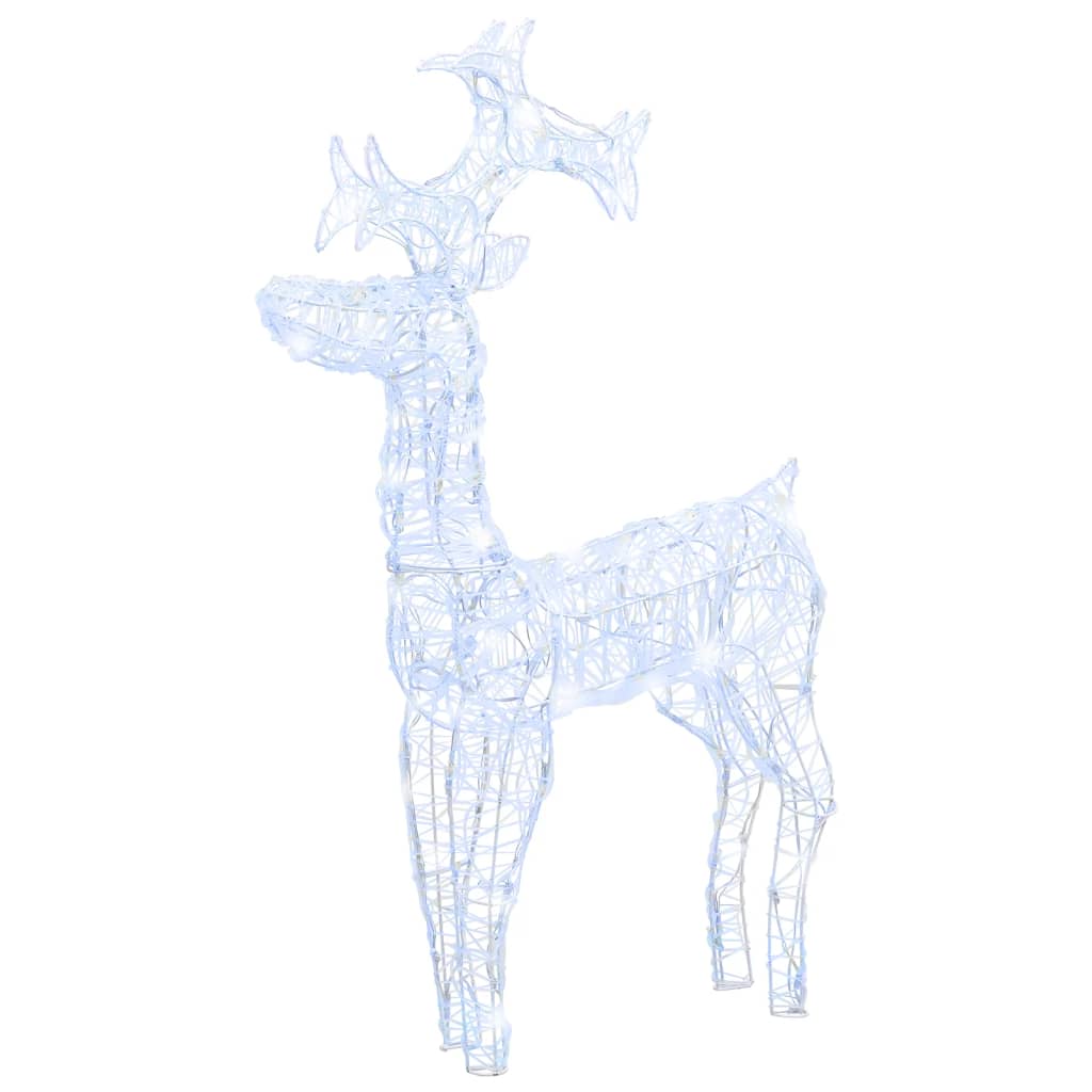 Reindeer Christmas Decoration 90 LEDs  Acrylic