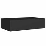 Wall Mounted Drawer Shelves Black Set of 2 | HomeAndLiving