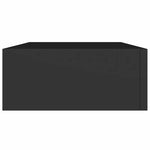 Wall Mounted Drawer Shelves Black Set of 2 | HomeAndLiving