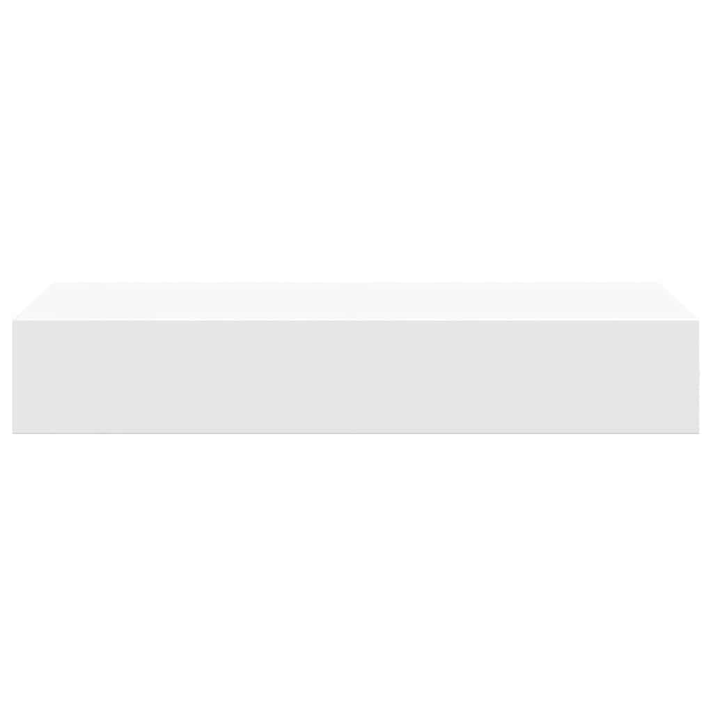 Wall Mounted Drawer Shelves 2pc White MDF | HomeAndLiving