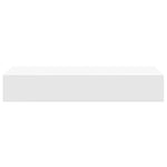 Wall Mounted Drawer Shelves 2pc White MDF | HomeAndLiving