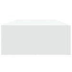 Wall Mounted Drawer Shelves 2pc White MDF | HomeAndLiving