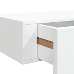 Wall Mounted Drawer Shelves 2pc White MDF | HomeAndLiving