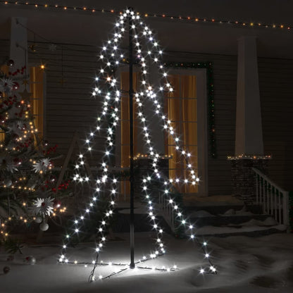 Christmas Cone Tree 200 LEDs Indoor and Outdoor