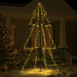 Christmas Cone Tree 300 LEDs Indoor and Outdoor