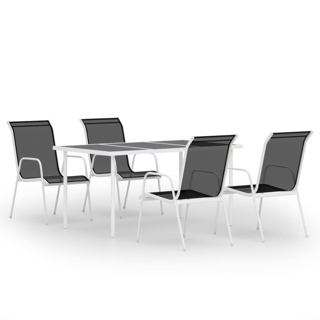 Durable 5 Piece Outdoor Dining Set Living Space Upgrade Outdoor Living 