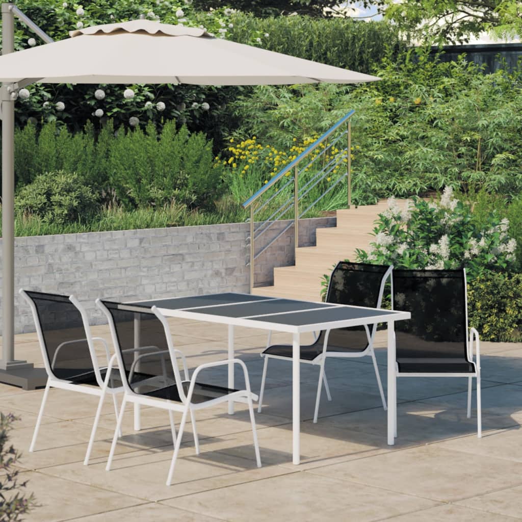 Durable 5 Piece Outdoor Dining Set Living Space Upgrade Outdoor Living 