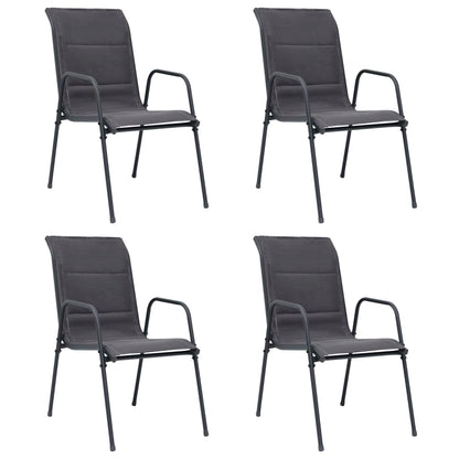Space Saving 5 Piece Outdoor Dining Set Daily Living Essential Home Comfort 