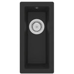 Black Granite Kitchen Sink Overflow Hole | HomeAndLiving