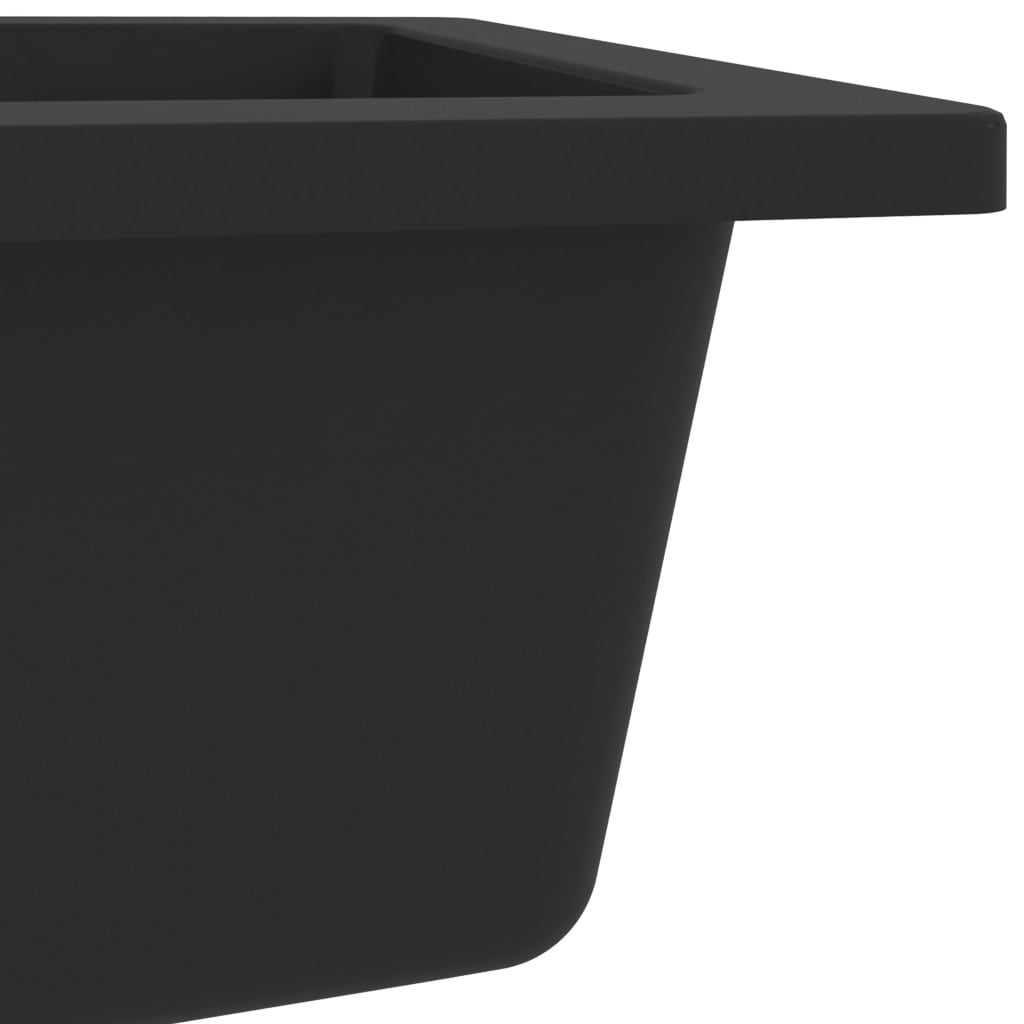Black Granite Kitchen Sink Overflow Hole | HomeAndLiving